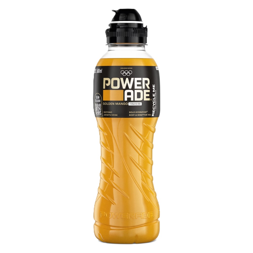 Энерг напиток Powerade Golden Mango 0.5 л - интернет-магазин Близнецы