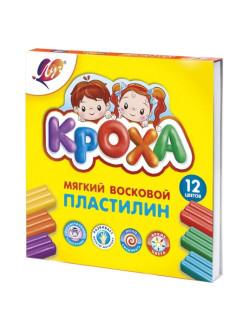 Пластилин 12цв 180г Кроха     Луч   - интернет-магазин Близнецы