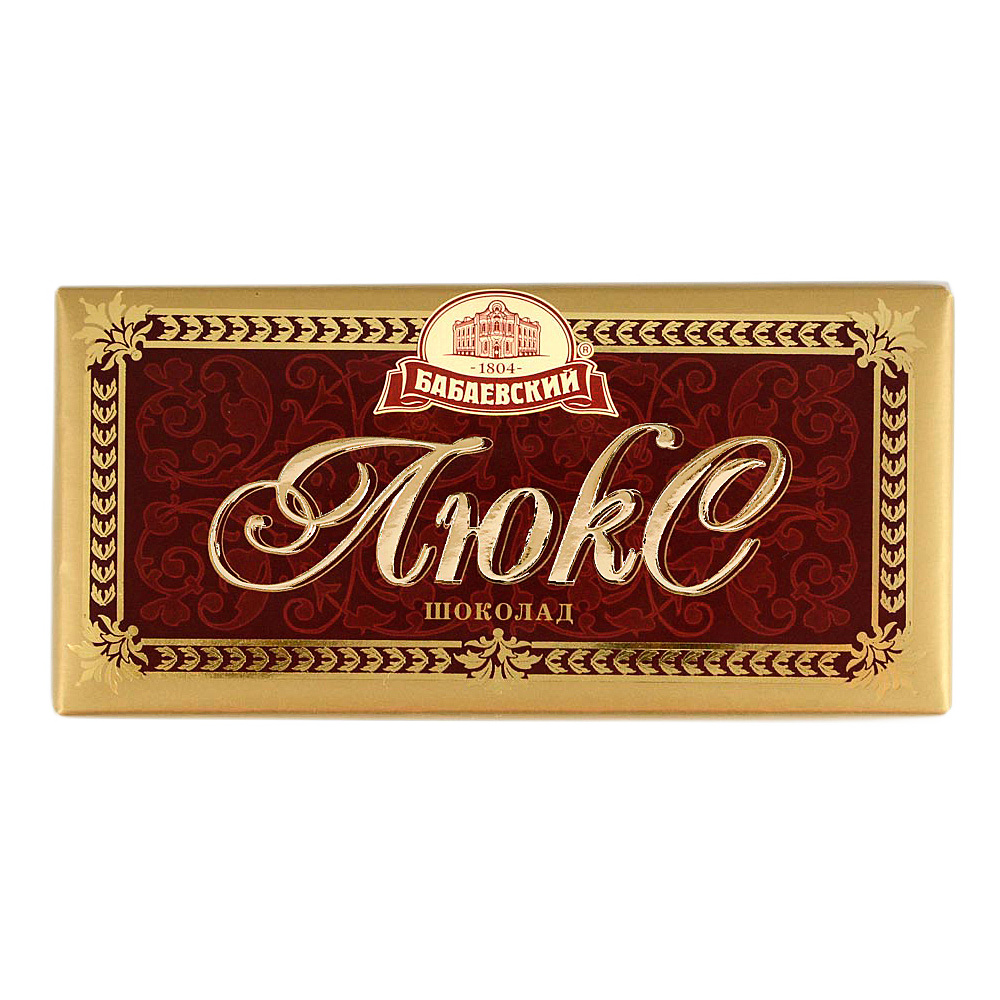 Шоколад Люкс  Бабаевский  75г - интернет-магазин Близнецы