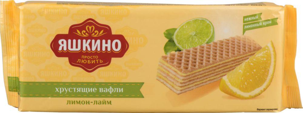 Вафли Яшкино Лимон-Лайм 300г - интернет-магазин Близнецы
