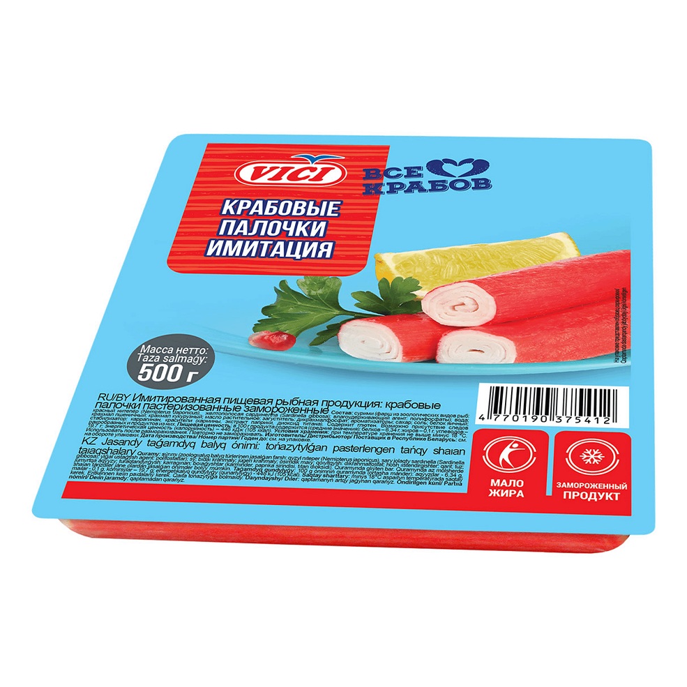Крабовые палочки Vici замороженные, 500 г