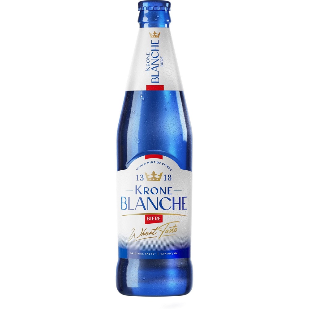 Пивной напиток Крон Бланш бьер 0.45 л - интернет-магазин Близнецы