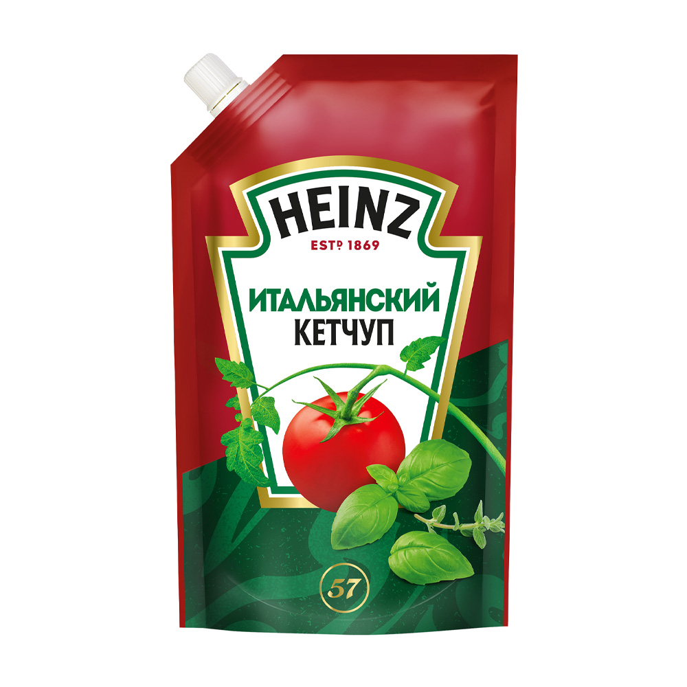 Кетчуп Хайнц Итальянский 320г пак - интернет-магазин Близнецы