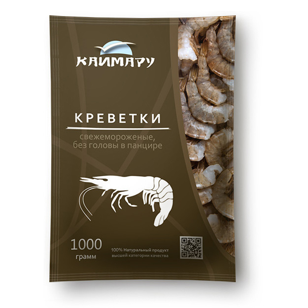 Креветки  21-25   очищ в м с хв  Каймару  1000г - интернет-магазин Близнецы