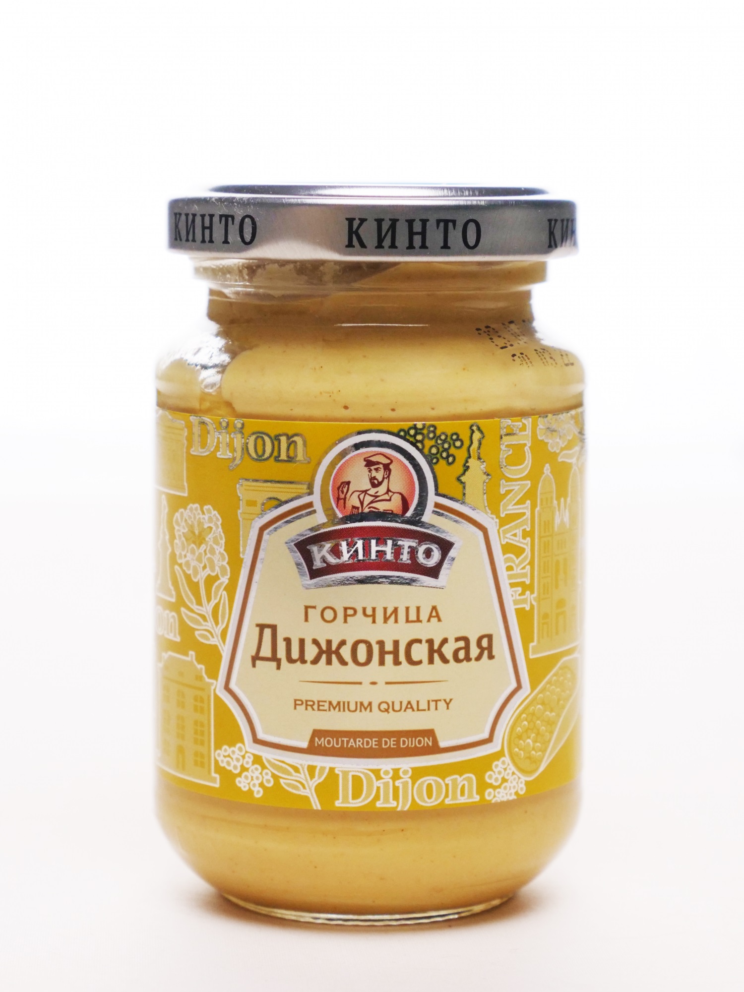 Горчица Кинто Дижонская 170г - интернет-магазин Близнецы