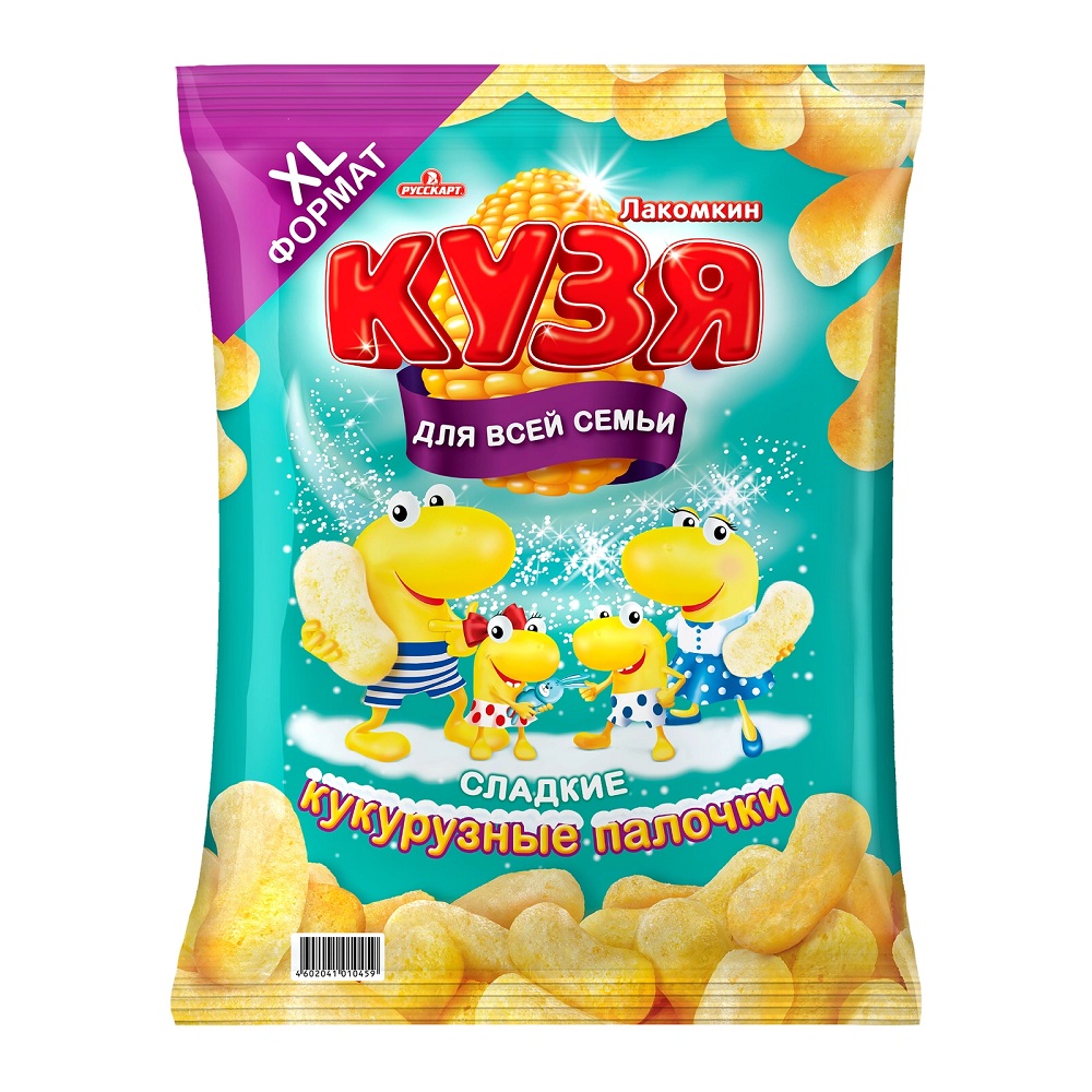 Кукуруз палочки "Кузя Лакомкин"  Русскарт  - интернет-магазин Близнецы