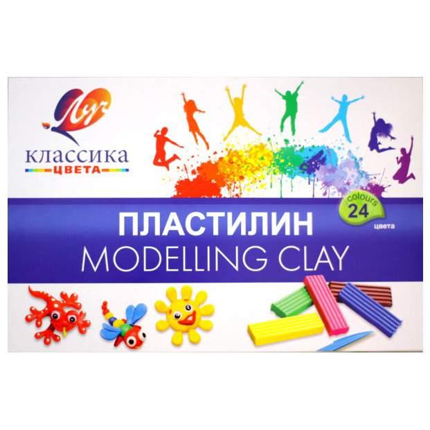Пластилин 24цв Классика цвета  - интернет-магазин Близнецы