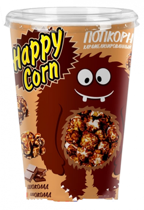 Попкорн Happy Corn шоколад 85г - интернет-магазин Близнецы