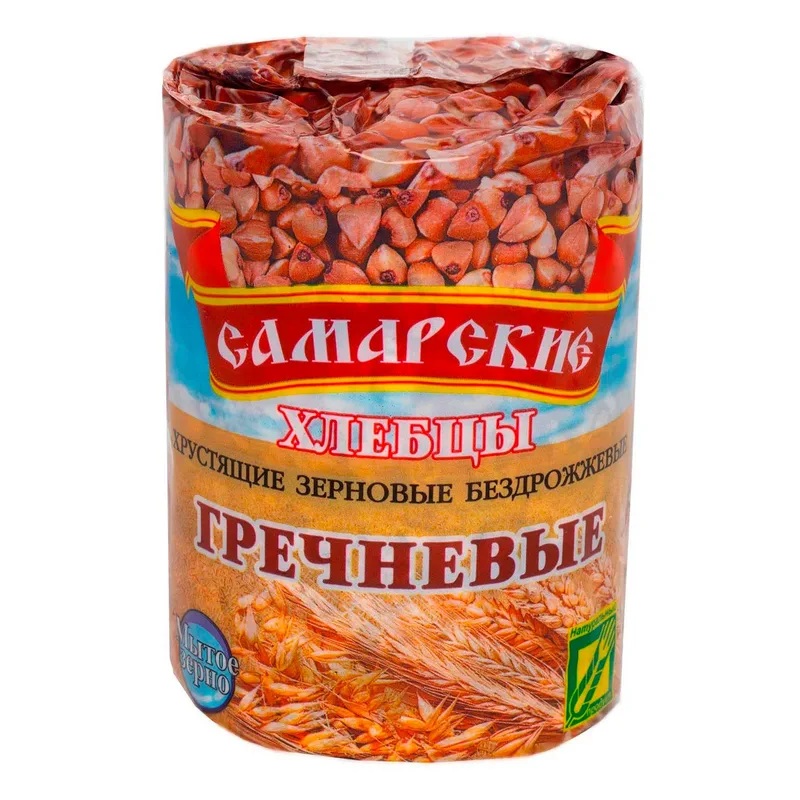 Хлебцы Самарские гречневые 100г - интернет-магазин Близнецы
