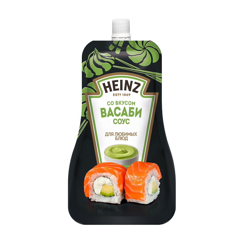 Соус Хайнц вкус Васаби 200г дой-пак - интернет-магазин Близнецы