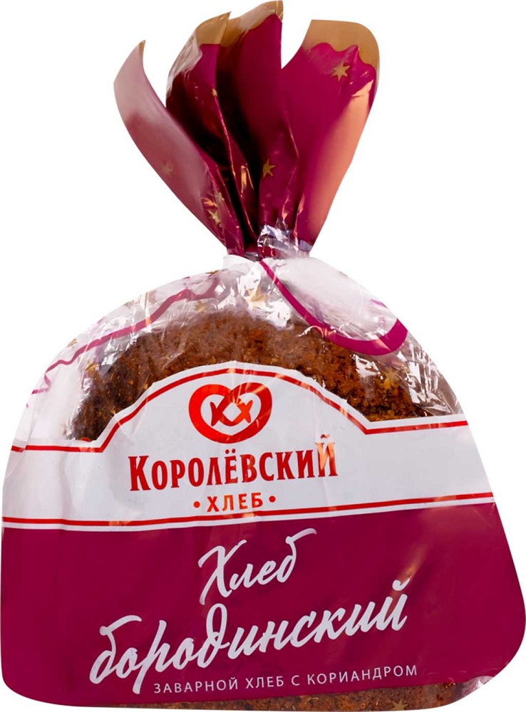 кх Хлеб Бородинский нарезка  Калин.Хлеб шт 390г