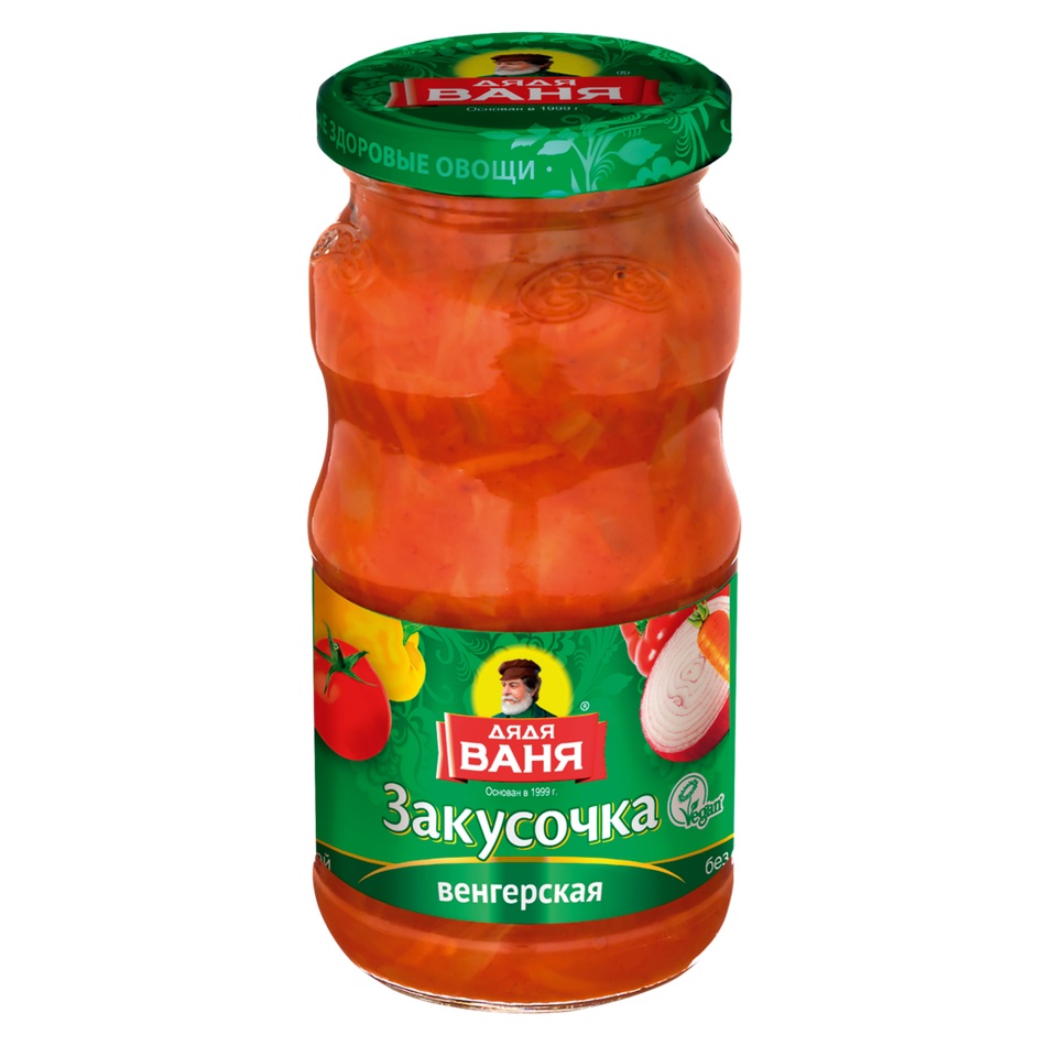 Закусочка Венгерская  Дядя Ваня  460г - интернет-магазин Близнецы