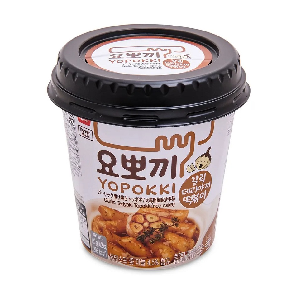 Рисовые Топокки с соусо Терияки и Чесноком быс пр 120г  Корея  - интернет-магазин Близнецы