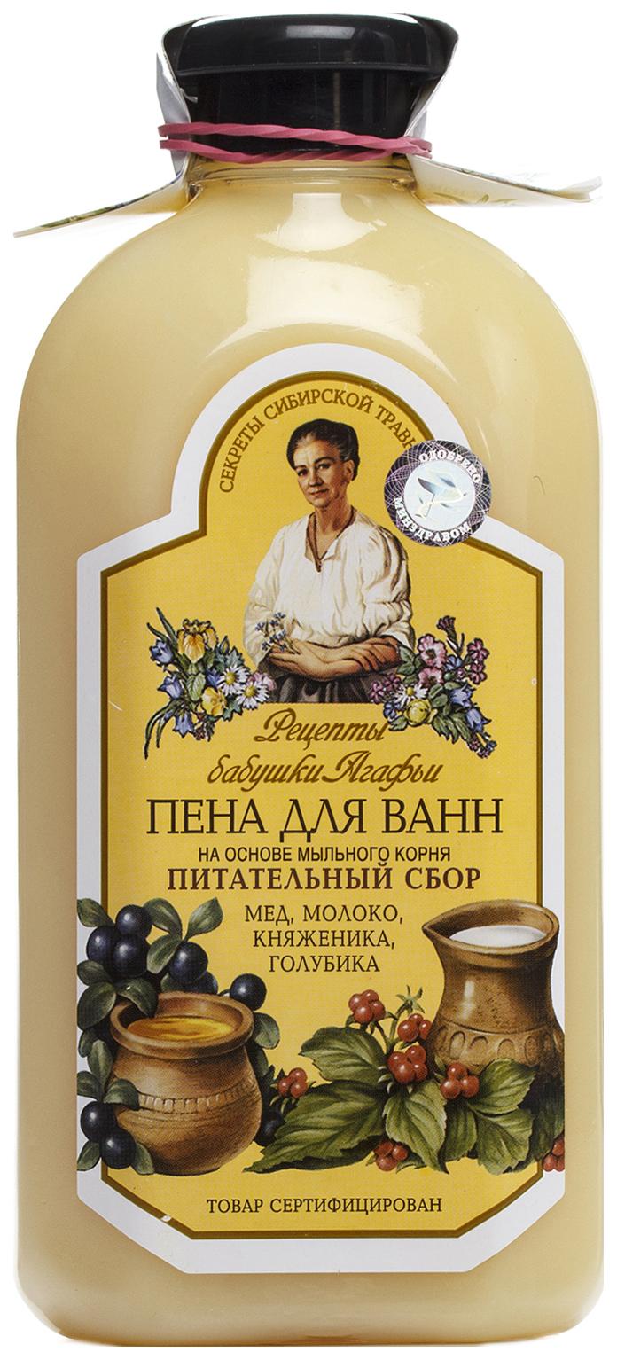 Пена Рецепты бабушки Агафьи Питательный сбор для ванн 500мл.
