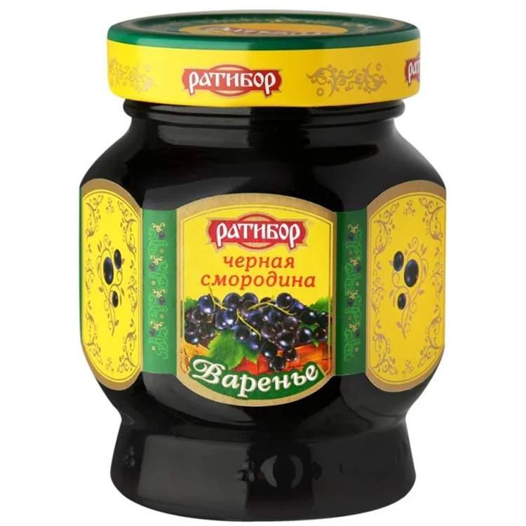 Варенье Черная Смородина   Ратибор  360г бан - интернет-магазин Близнецы