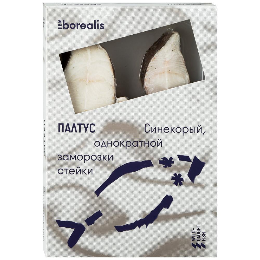 Палтус замороженный Borealis стейк, 400 г