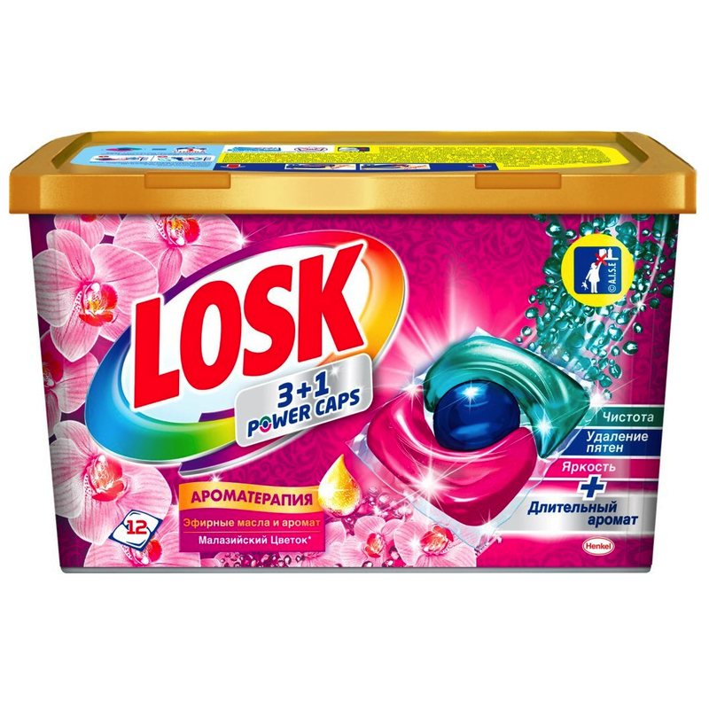 С п Лоск Дуо-Капс 12шт МалазийскЦветок    - интернет-магазин Близнецы