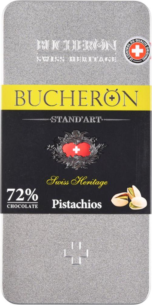 Шоколад BUCHERON горький с фисташками  Россия   - интернет-магазин Близнецы