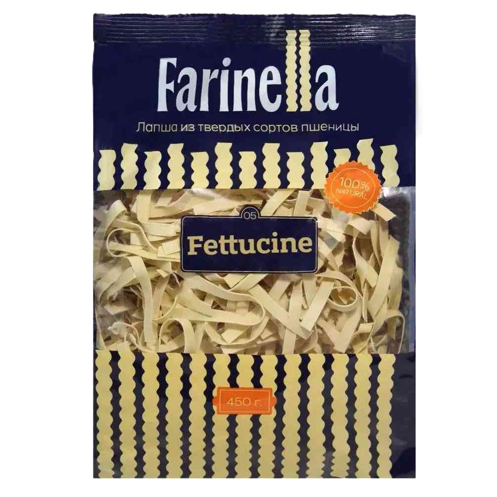 Макар изд Farinella Fettuccine №5 450г пак - интернет-магазин Близнецы