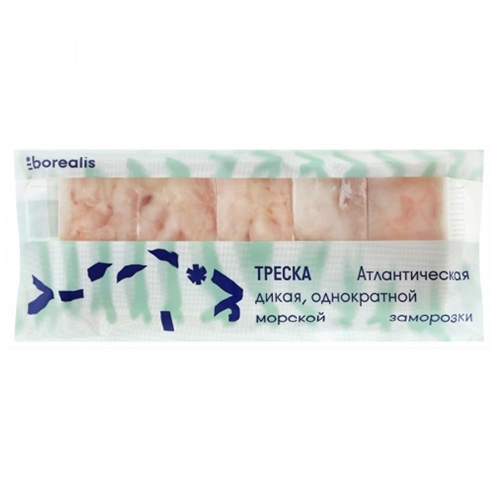 Филе Трески (блочн) с м  Бореалис  750г - интернет-магазин Близнецы