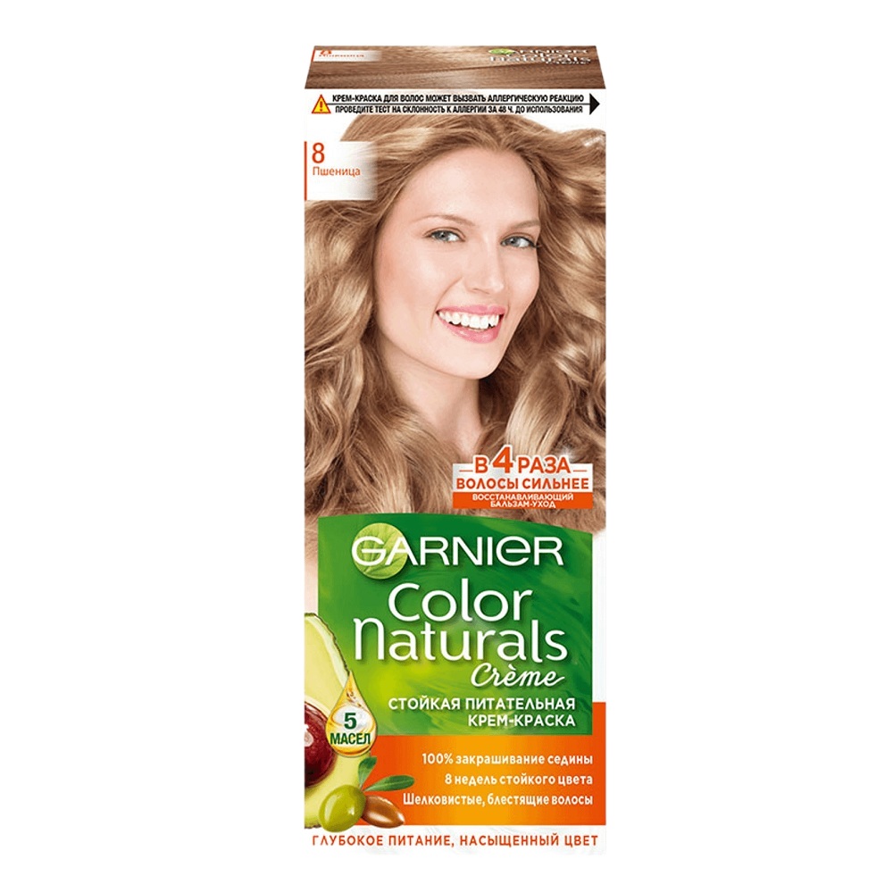Крем-Краска Д в Гарнье Колор Нейч 8 Пшеница  - интернет-магазин Близнецы