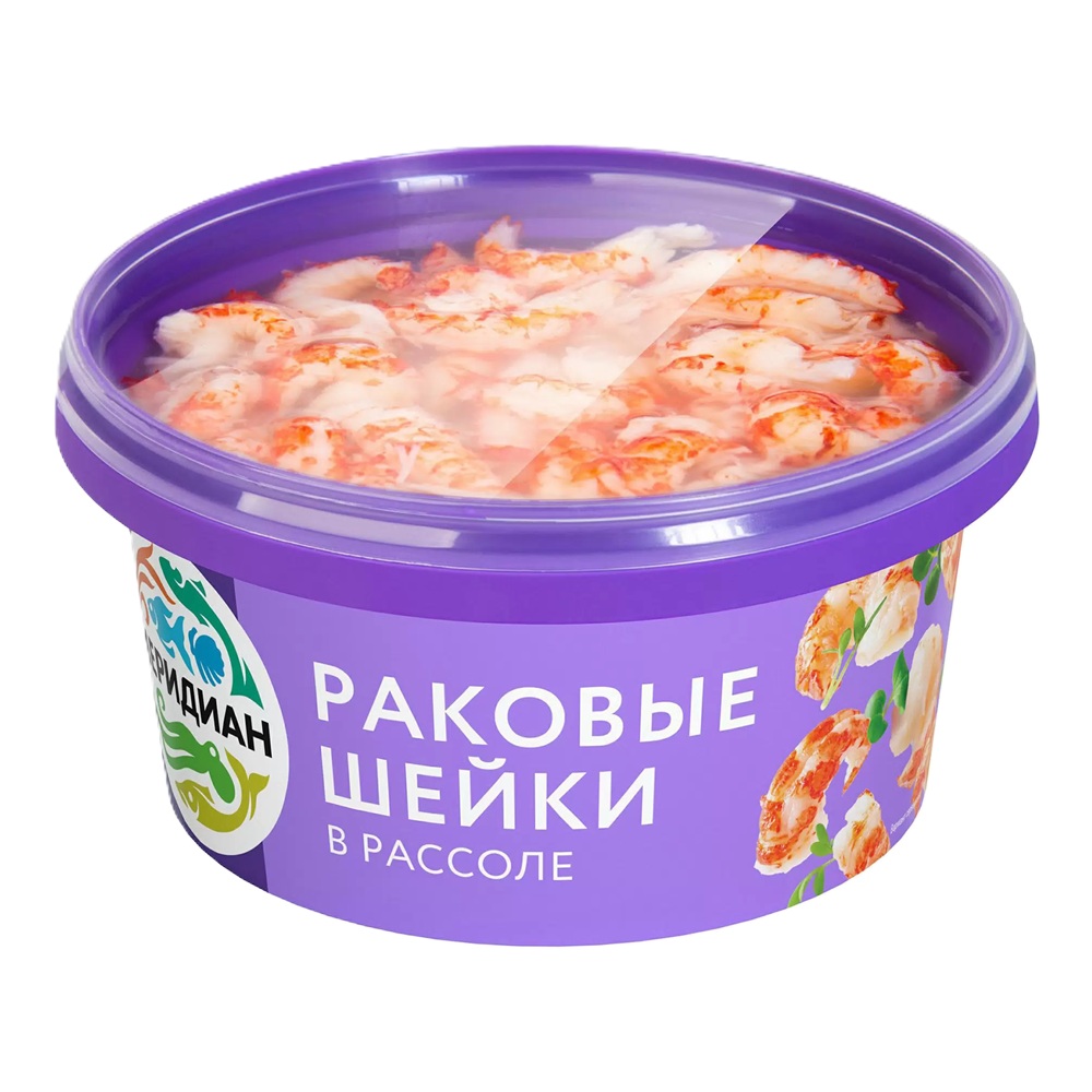 Раковые шейки Меридиан в рассоле, 430 г