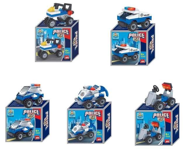 Игрушка Конструктор Полицейская Машина  40450  70дет - интернет-магазин Близнецы