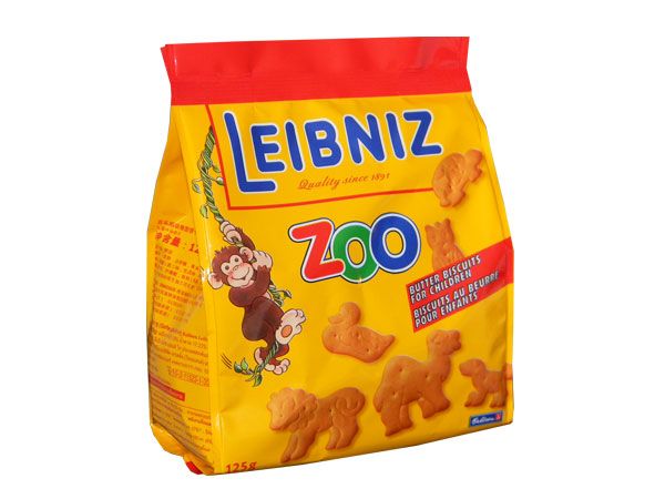 Печенье Bahlsen Leibniz ZOO 100г
