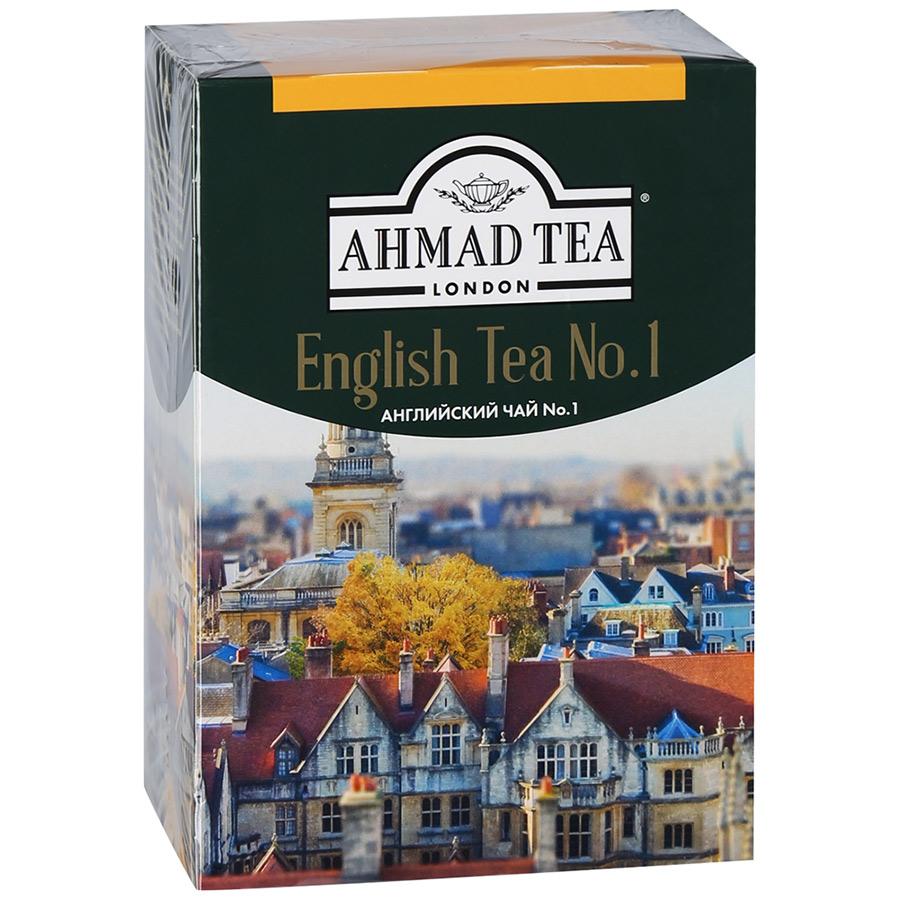 Чай Ahmad Tea английский №1 черный байховый листовой с ароматом бергамота 200г.