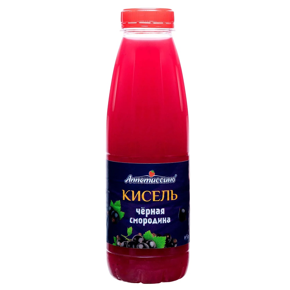 Кисель черная смородина  "Аппетиссимо" 500мл шт - интернет-магазин Близнецы