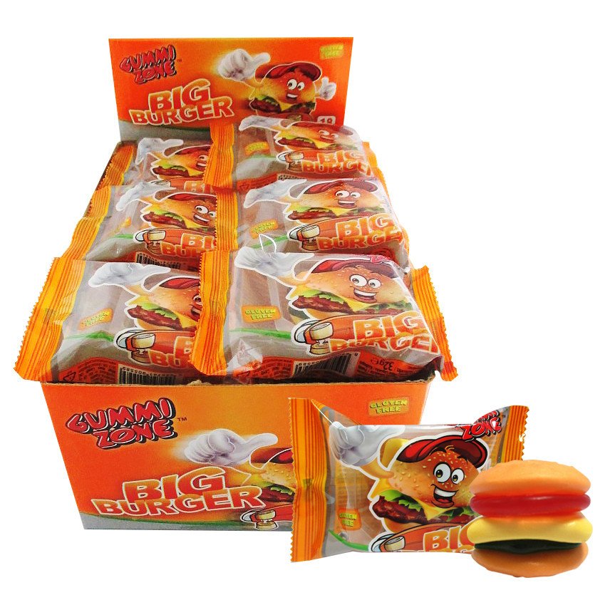 Мармелад жеват Gummi Zone Бургер 28г 