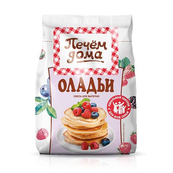 Смесь Печем дома Оладьи  РуссПрод  250г шт - интернет-магазин Близнецы