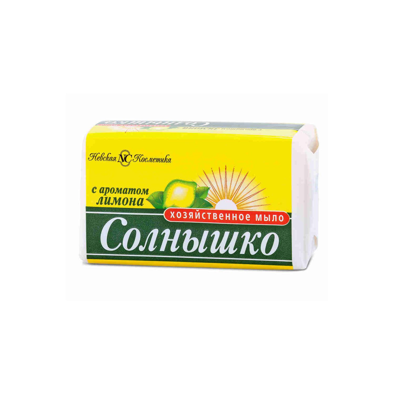 Мыло Хоз НК Солнышко Лимон 140г - интернет-магазин Близнецы