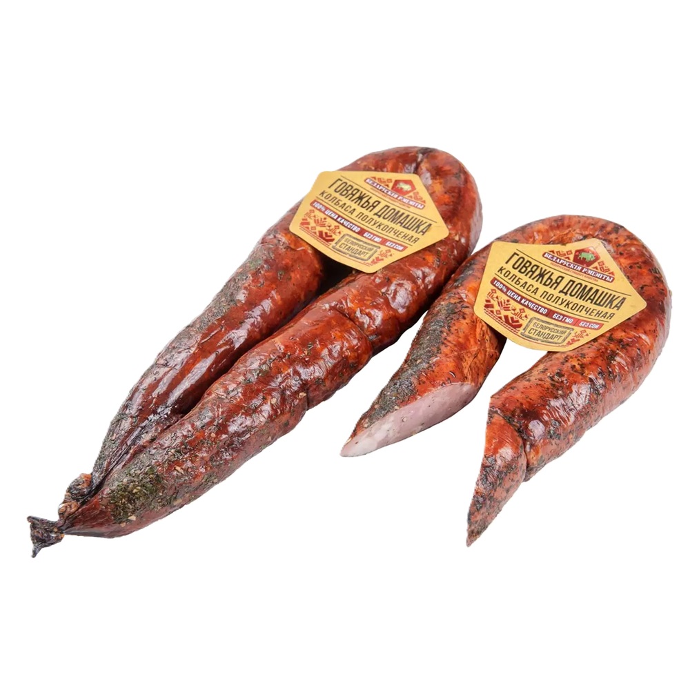 Колбаса Говяжья Домашка п к  Белорусские Рецепты   - интернет-магазин Близнецы