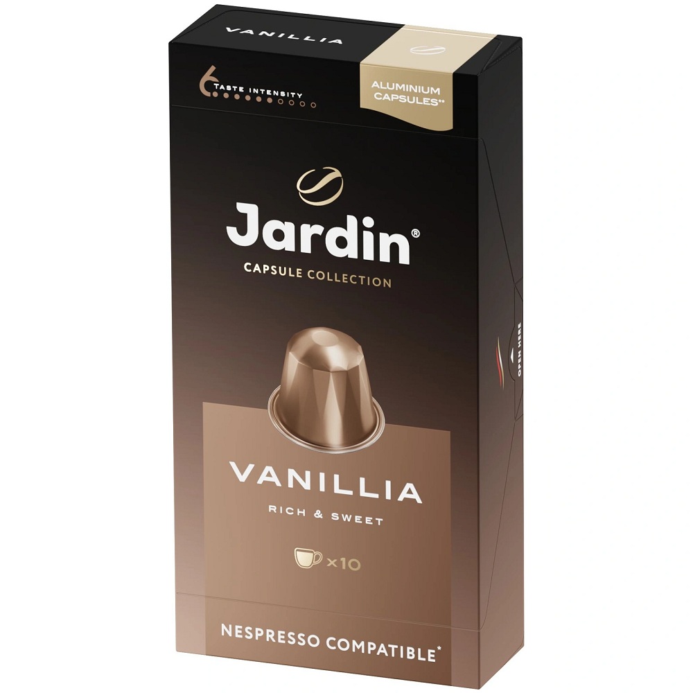 Кофе Жардин Ваниллиа (10*5г) капс 50г - интернет-магазин Близнецы