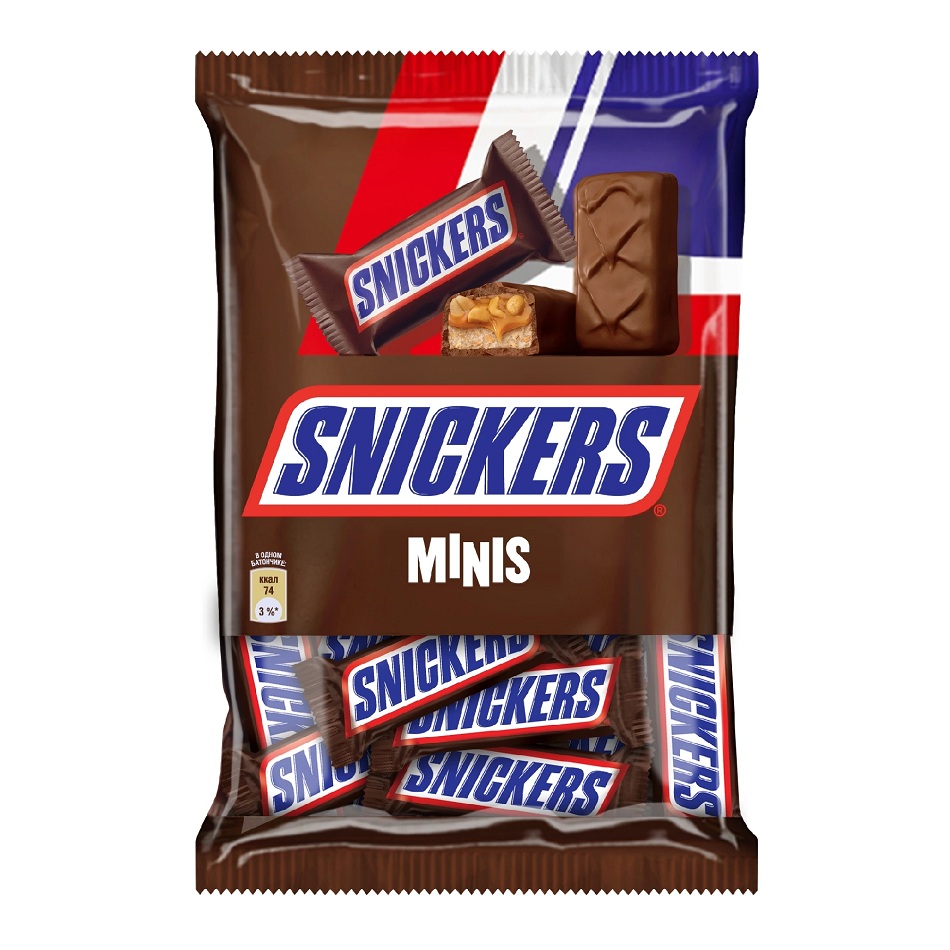 Конфеты Snickers Minis 180 г