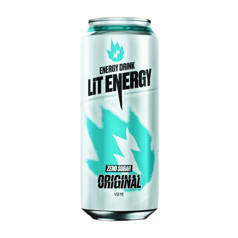 Энергетический напиток LIT Energy зеро 0.45 л ж б  - интернет-магазин Близнецы