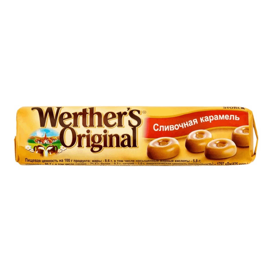 Карамель Werther's Original Сливочная 50г - интернет-магазин Близнецы