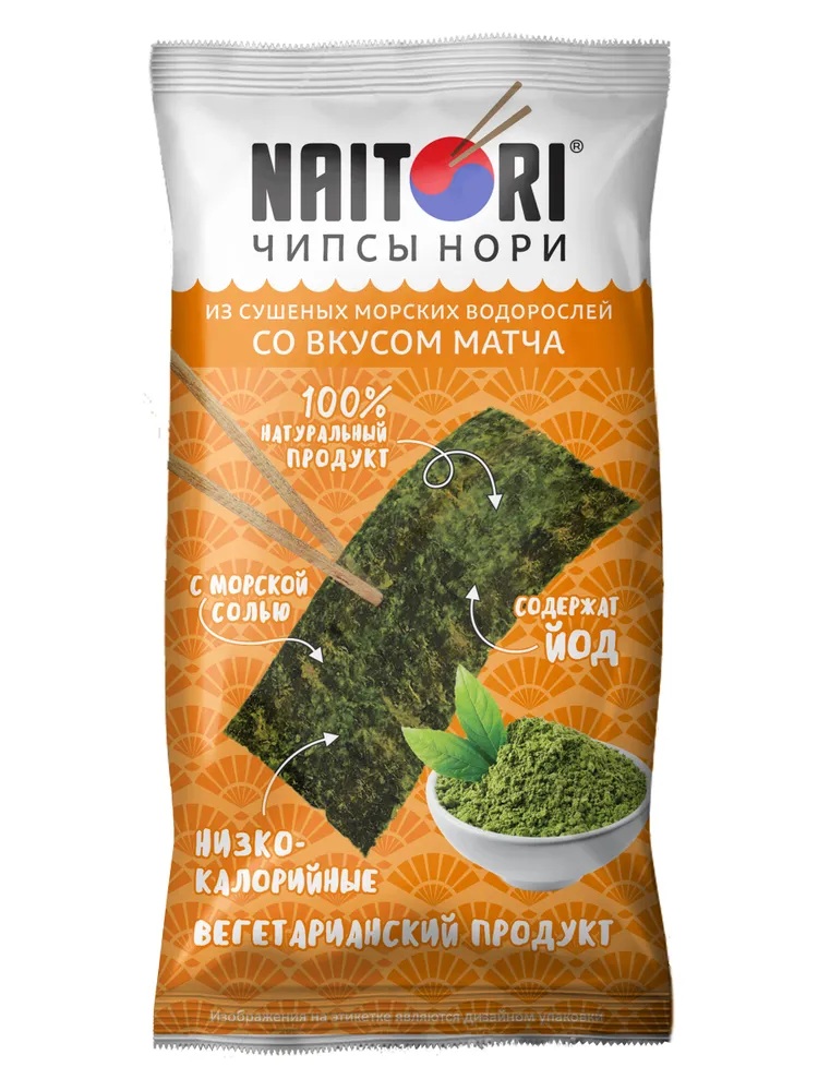 Морская капуста Матча Naitori Корея 3г