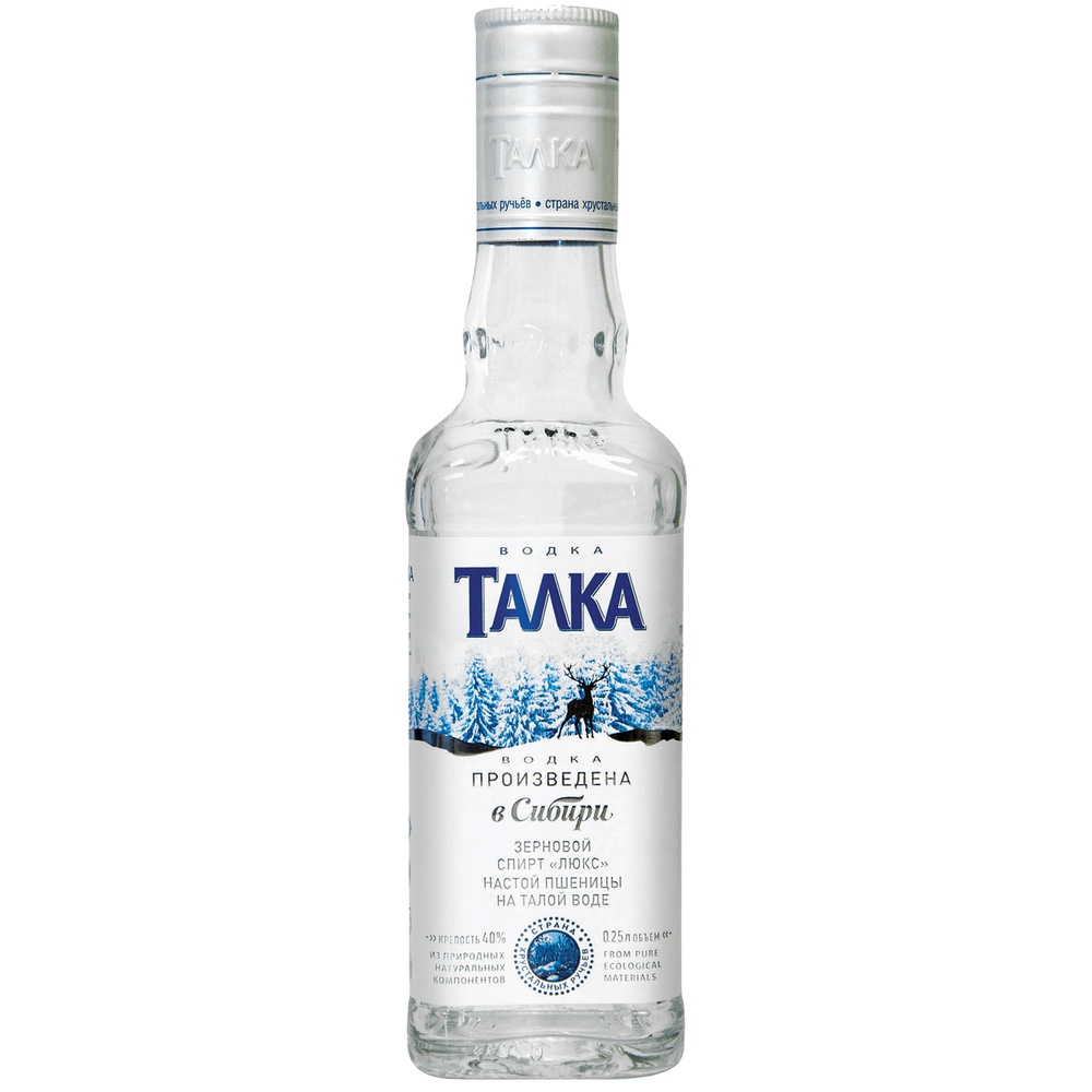 т Водка Талка 0.25 л - интернет-магазин Близнецы