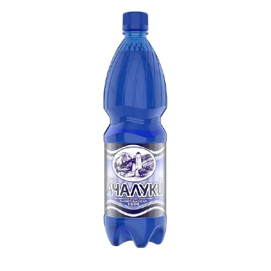 Вода минеральная Ачалуки газированная лечебно-столовая, 0,5 л