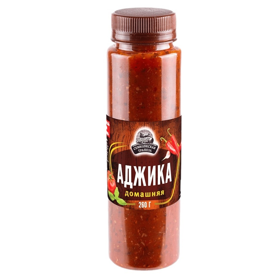 Аджика Домашняя  СемилукскаяТрапеза  260г бан - интернет-магазин Близнецы