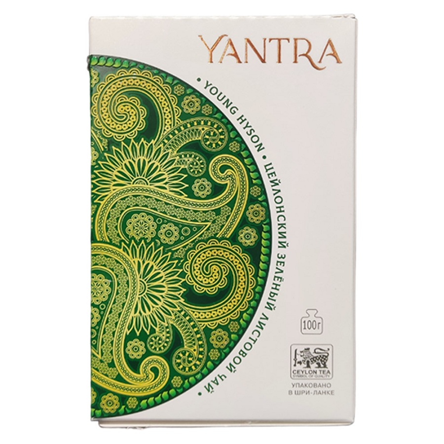 Чай Yantra Цейлон Зеленый 100г Шри-Ланка - интернет-магазин Близнецы