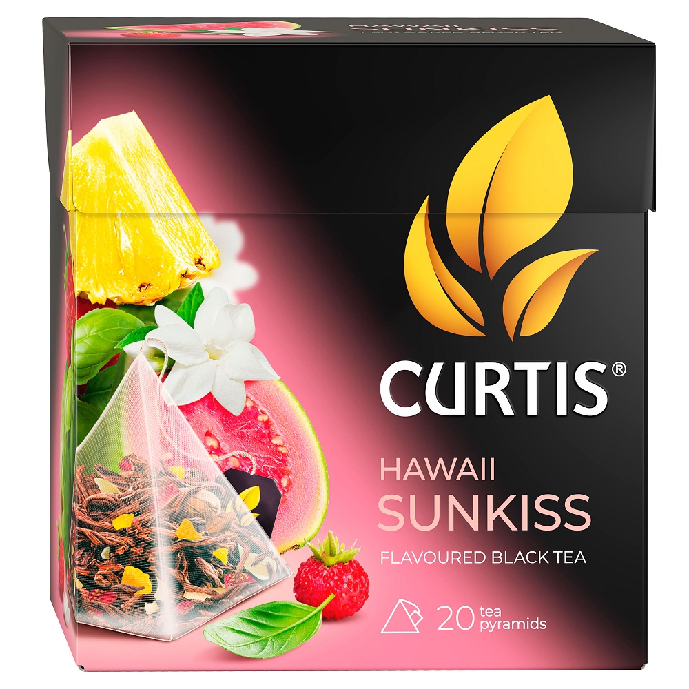 м Чай Кёртис Hawaii Sunkiss 34г (20*1,7г) пирам - интернет-магазин Близнецы