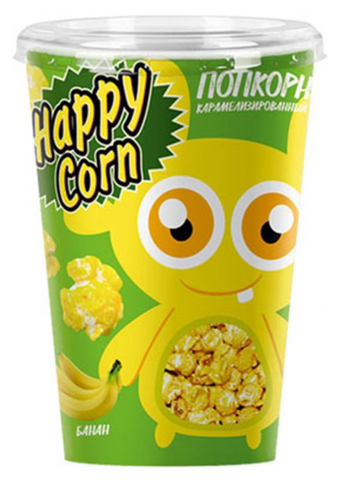 Попкорн Happy Corn карамель 100г - интернет-магазин Близнецы