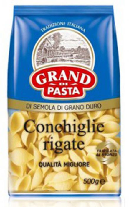 Макар изд Гранд Ди Паста Конкилье ригате 450г - интернет-магазин Близнецы
