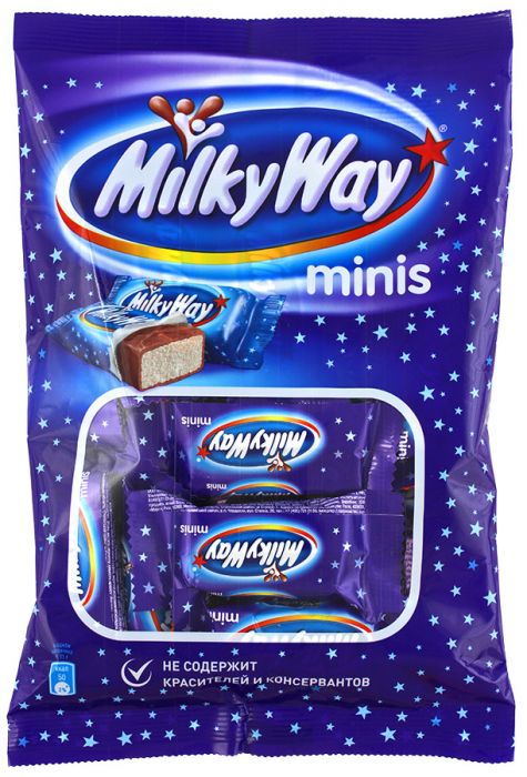 Конфеты Милки Вей Минис 176г
