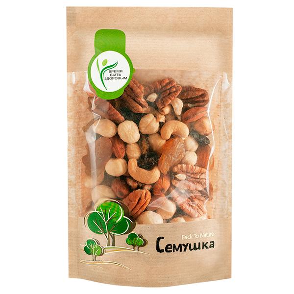 Ореховая смесь с пеканом и макадамией  Семушка  150г - интернет-магазин Близнецы