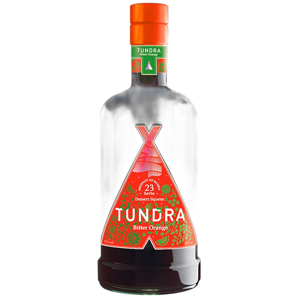 Ликер Тундра Биттер Оранж 0.5 л  - интернет-магазин Близнецы