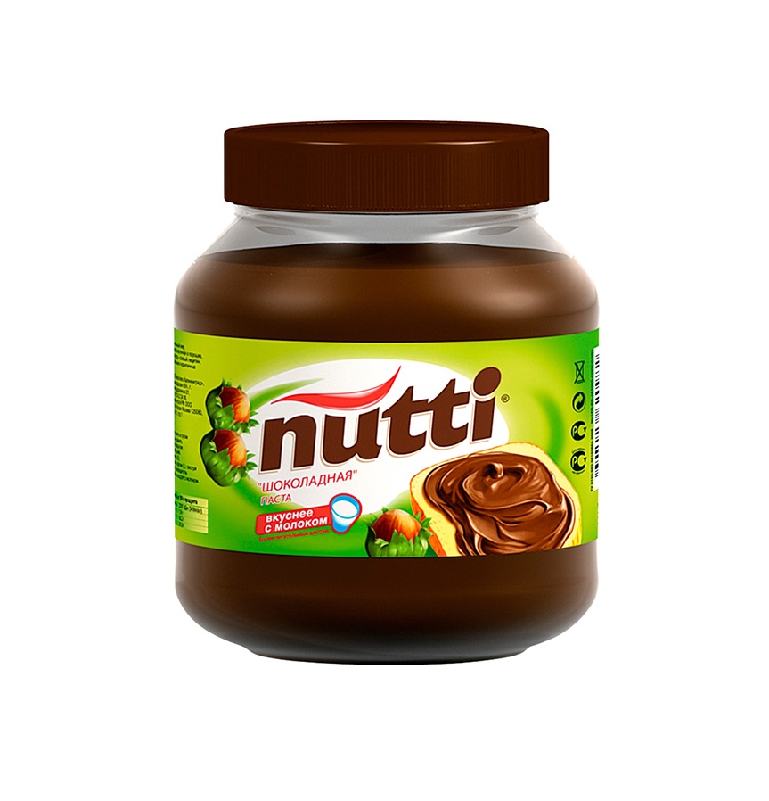Шокол паста Нутти 330г - интернет-магазин Близнецы